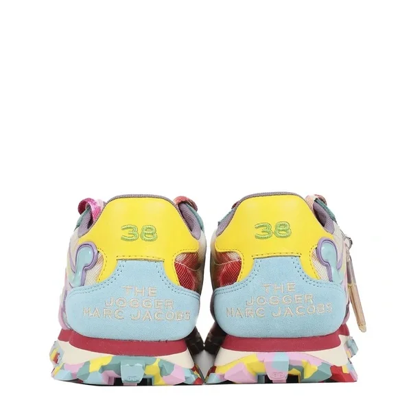 BNIB Marc Jacobs The Tie Dye Jogger Sneakers Multicolour - Picture 5 of 6